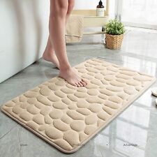 Tapetes de banho de espuma com memória absorvente antiderrapante grosso tapete de veludo aconchegante 40*60 cm, usado comprar usado  Enviando para Brazil