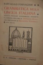 Grammatica della lingua usato  Trieste
