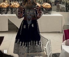 Blue afghan dress for sale  LONDON
