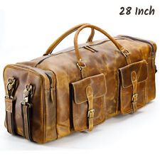 Handmade leather duffel for sale  Batavia