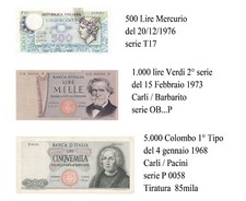 5000 1000 500 usato  Seregno