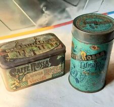 Scatole latta vintage usato  Sabbioneta