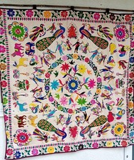Vintage embroidered indian for sale  IPSWICH