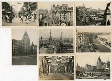 LOTE DE 8 ESCENAS CALLEJERAS CHINA SHANGHAI 1935 FOTOS ORIGINALES DEL ÁLBUM segunda mano  Embacar hacia Mexico