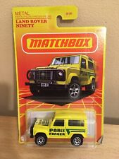 Matchbox land rover for sale  CROYDON