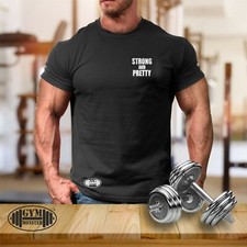 Forte e bonita T-shirt Roupa de ginástica pequena musculação Treino MMA Homens Top comprar usado Forte e bonita T-shirt Roupa de ginástica pequena musculação Treino MMA Homens Top comprar usado  Enviando para Brazil
