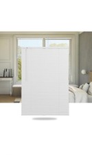Mini persianas venezianas de alumínio sem fio horizontal 42" L x 64" A branca comprar usado  Enviando para Brazil