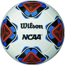 Usado, Bola de futebol Wilson NCAA oficial Forte Fybrid II branca laranja azul rara comprar usado  Enviando para Brazil