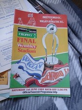 Brentford wigan athletic for sale  PORTSMOUTH