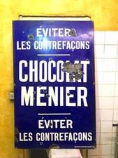 Plaque emaillée chocolat d'occasion  Bordeaux-