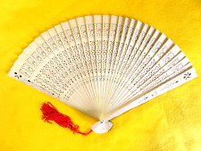 Ventaglio vintage signora usato  Italia