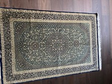Vintage silk rug for sale  ANDOVER
