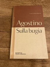 Agostino sulla bugia usato  Ariccia
