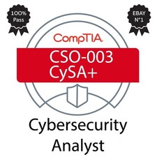 CS0-003 CySA+ Analista de Segurança Cibernética+ Despejos de Exame Últimas atualizações!!!! comprar usado  Enviando para Brazil