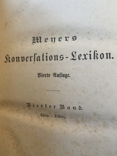 Meyers konversationslexikon 18 gebraucht kaufen  Berlin