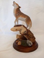 Wolf howling. figurine for sale  CHELTENHAM