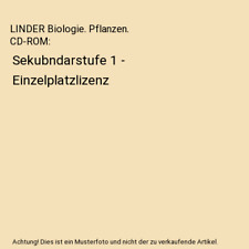 Linder biologie pflanzen gebraucht kaufen  Trebbin