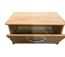 Wooden bread bin for sale  STOKE-ON-TRENT