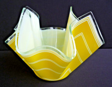 Glass handkerchief vase for sale  NORWICH