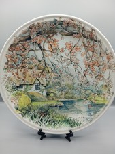Piatto decorativo porcellana usato  Tricesimo
