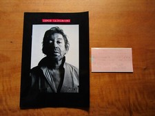 Serge gainsbourg tourbook usato  Spedire a Italy
