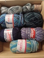 Sockenwolle restwolle paket gebraucht kaufen  Karlsruhe