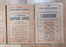 Lot cartes guides d'occasion  Jarny