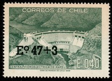 Usado, Chile 1974 Michel 806 usina hidrelétrica de rapel com sobretaxa MNH MUITO BOM ESTADO comprar usado  Enviando para Brazil