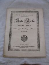 Old paper 1825 d'occasion  Expédié en Belgium
