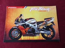 Prospectus  Moto : HONDA CBR 900 RR  FIREBLADE / années 90 na sprzedaż  Wysyłka do Poland