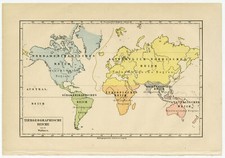 Weltkarte tiergeographie histo gebraucht kaufen  Göttingen