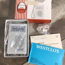 Westclox vintage portable for sale  Daleville