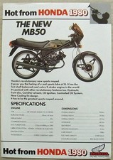 Honda mb50 sports for sale  LEICESTER
