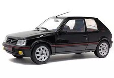 Carro miniatura preto Peugeot 205 GTI 1.9L Mk.II 1990 escala 1/18 comprar usado  Enviando para Brazil