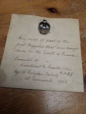 Rare zeppelin ring for sale  RUNCORN