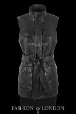 Womens leather waistcoat for sale  DAGENHAM