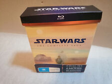 STAR WARS The Complete Saga Box Set (2011) - Blu-ray 9 Disc Set - Usado como novo! comprar usado  Enviando para Brazil