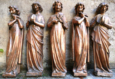 Sculpture applique cuivre d'occasion  Nancy-