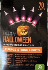 Purple string lights for sale  Beckemeyer