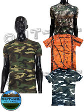 Shirt mimetica militare usato  Prato