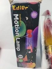 Lâmpada de magma EDIER, lâmpada de movimento de 16 polegadas laranja e cera vermelha relaxante N...208, usado comprar usado  Enviando para Brazil