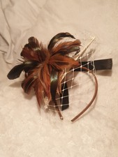 chocolate brown fascinator for sale chocolate brown fascinator for sale EDGWARE