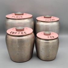 Kromex aluminum canisters for sale  Durant