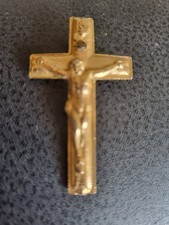 Vintage brass cross for sale  SHIPLEY