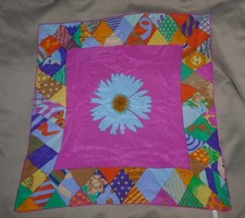 Foulard carré soie d'occasion  Montmagny