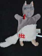 Doudou marionnette loup d'occasion  Strasbourg-