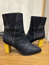 Jigsaw navy leather for sale  ROMFORD