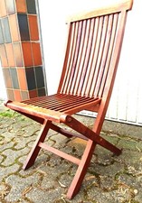 Teak massiver gartenstuhl gebraucht kaufen  Bochum