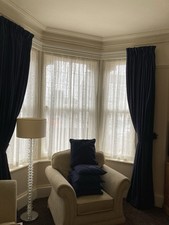Lined curtains 132 for sale  SOUTHPORT