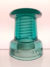 Hemingray aqua glass for sale  Billings